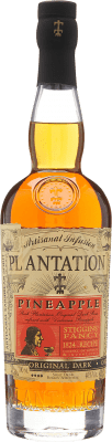41,95 € 免费送货 | 朗姆酒 Plantation Rum Pineapple Añejo 法国 瓶子 70 cl