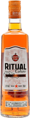 21,95 € 免费送货 | 朗姆酒 Havana Club Ritual Añejo 古巴 瓶子 70 cl