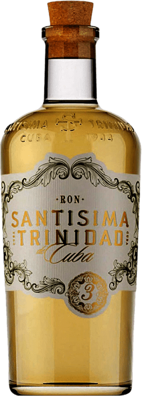 24,95 € Бесплатная доставка | Ром Santísima Trinidad Dorado Куба 3 Лет бутылка 70 cl