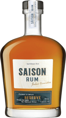 72,95 € Envio grátis | Rum Saison Extra Añejo Reserva França Garrafa 75 cl