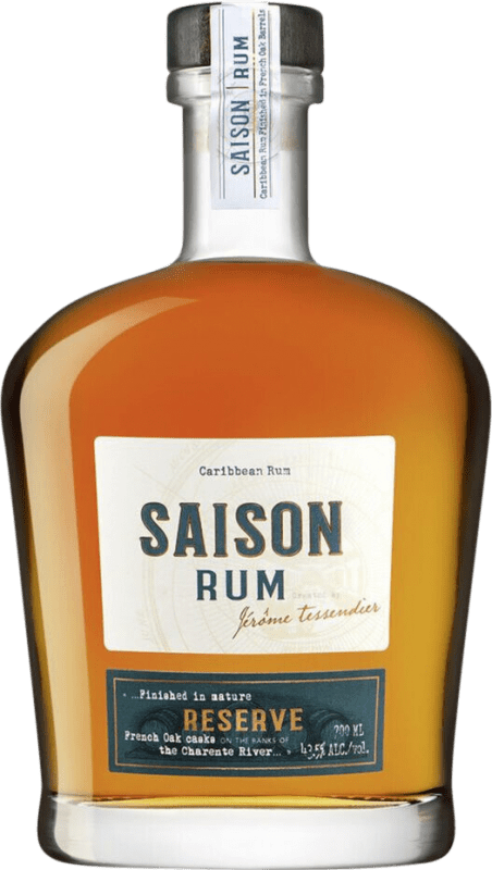 76,95 € 送料無料 | ラム Saison XA Extra Añejo — エクストラ アニェホ, レセルバ フランス 75 cl