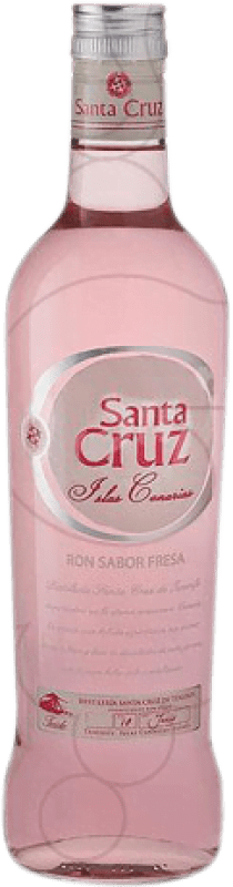 19,95 € Envio grátis | Rum Santa Cruz. Blanco Fresa Espanha Garrafa 70 cl