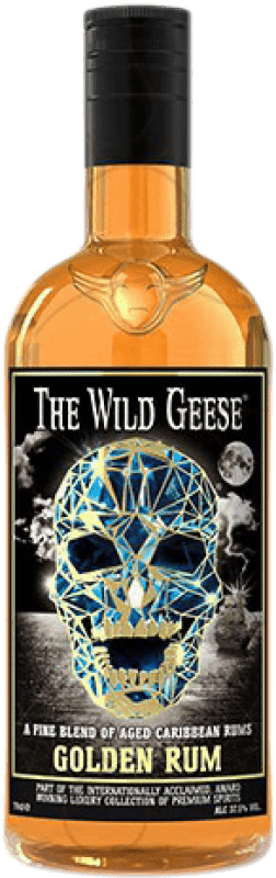 18,95 € Бесплатная доставка | Ром The Wild Geese Rum Golden — Золотой Añejo — Выдержанный Ирландия 75 cl