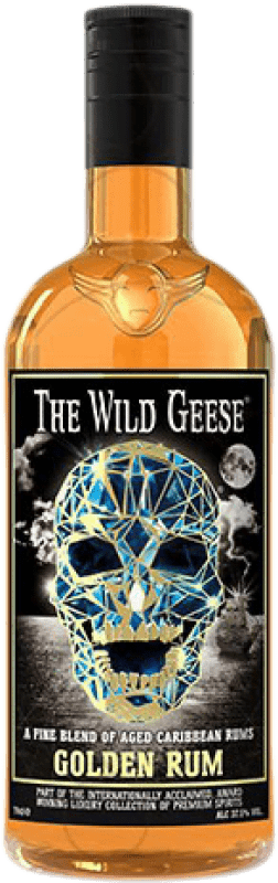 17,95 € Envío gratis | Ron The Wild Geese Rum Golden Añejo Irlanda Botella 75 cl