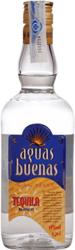 15,95 € Kostenloser Versand | Tequila Aguas Buenas Blanco Mexiko Flasche 70 cl