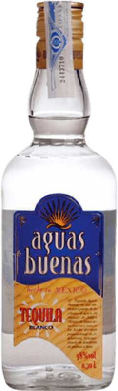 16,95 € Free Shipping | Tequila Aguas Buenas Blanco — White Mexico 70 cl