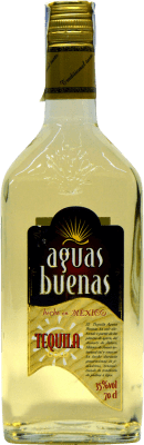 17,95 € Envio grátis | Tequila Aguas Buenas Gold — Edição Ouro Reposado México 70 cl