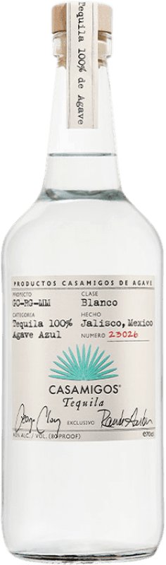 52,95 € Free Shipping | Tequila Casamigos Blanco — White Mexico 70 cl