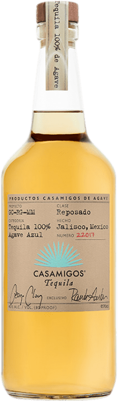 85,95 € Envoi gratuit | Tequila Casamigos Reposado Mexique Bouteille 70 cl