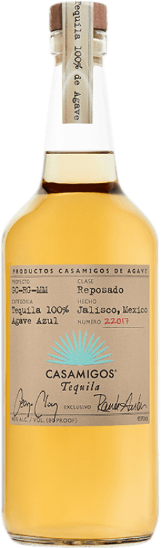 85,95 € Envio grátis | Tequila Casamigos Reposado México Garrafa 70 cl