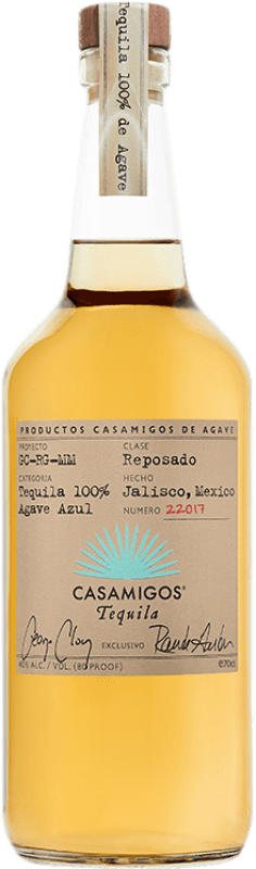 57,95 € Envío gratis | Tequila Casamigos Reposado México Botella 70 cl