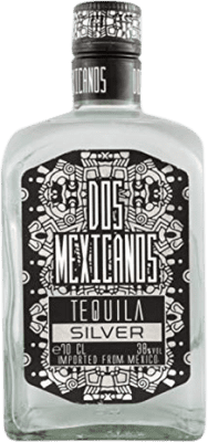 16,95 € Envio grátis | Tequila Dos Mexicanos Silver — Edição Prata, Blanco — Branco México 70 cl
