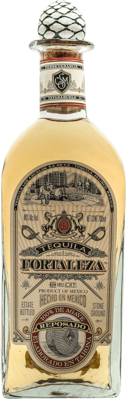 92,95 € Envío gratis | Tequila Fortaleza Reposado México Botella 70 cl