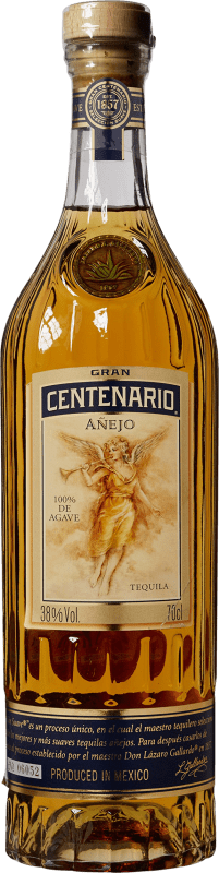 61,95 € 送料無料 | テキーラ Gran Centenario Añejo メキシコ ボトル 70 cl