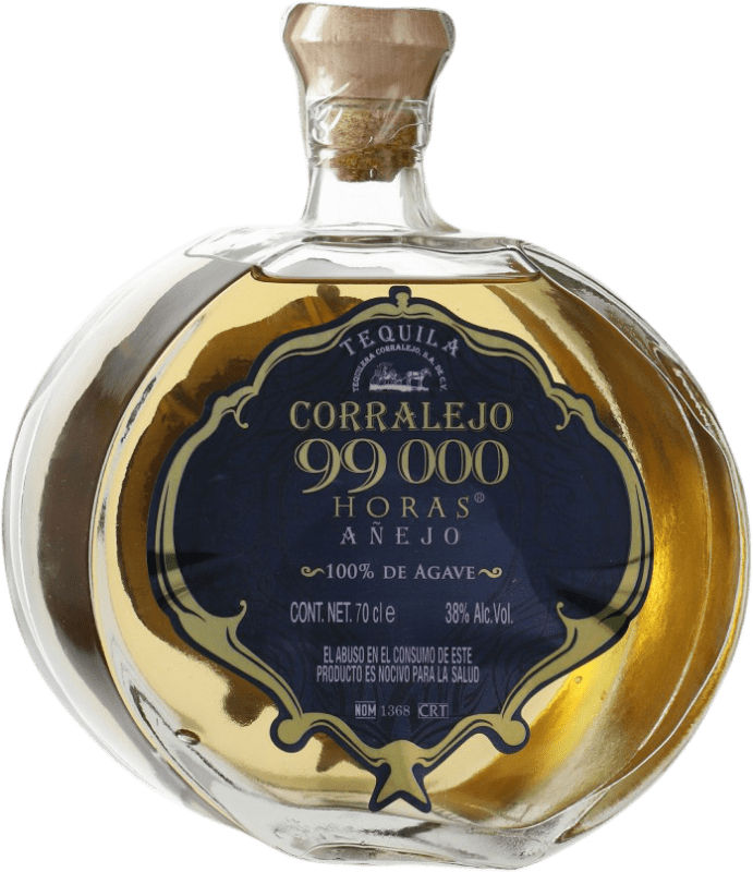 69,95 € Free Shipping | Tequila Corralejo 99000 horas Añejo Mexico Bottle 70 cl