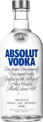 21,95 € Envio grátis | Vodka Absolut Suécia 70 cl