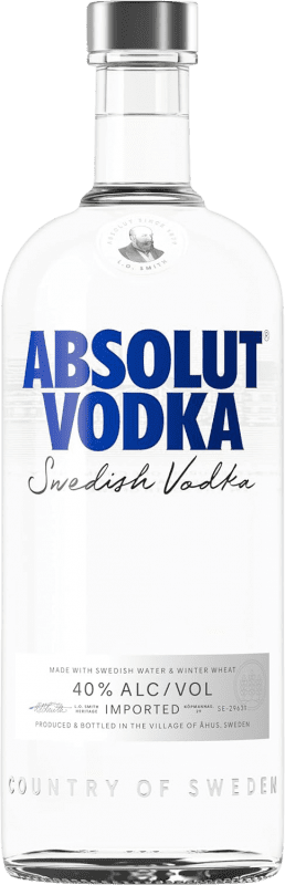 21,95 € Kostenloser Versand | Wodka Absolut Schweden 1 L