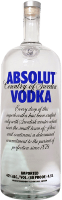 139,95 € Free Shipping | Vodka Absolut Sweden Rehoboam Bottle 4,5 L