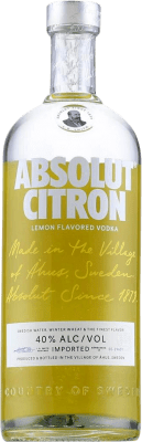 23,95 € Бесплатная доставка | Водка Absolut Citron Швеция бутылка 1 L