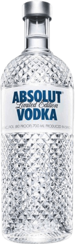 22,95 € Envío gratis | Vodka Absolut Glimmer Edition Suecia Botella 70 cl