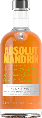 19,95 € Free Shipping | Vodka Absolut Mandrin Sweden Bottle 70 cl