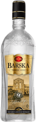 6,95 € Envío gratis | Vodka Barska Premium Lituania Botellín Tercio 35 cl