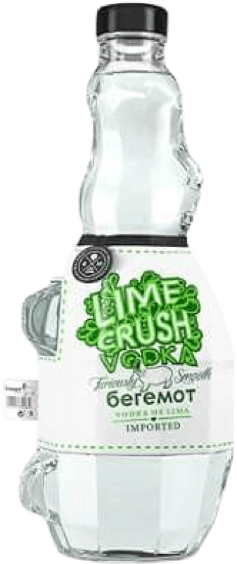 14,95 € Envio grátis | Vodca Beremot Lime Crush Espanha Garrafa 70 cl