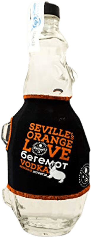 14,95 € 免费送货 | 伏特加 Beremot Seville Orange 西班牙 瓶子 70 cl
