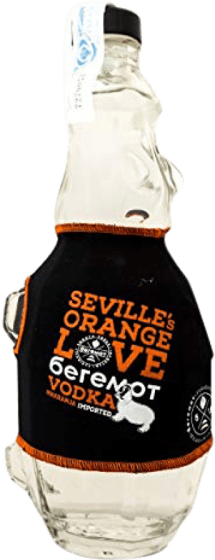 19,95 € Spedizione Gratuita | Vodka Beremot Seville Spagna 70 cl Orange — Arancia