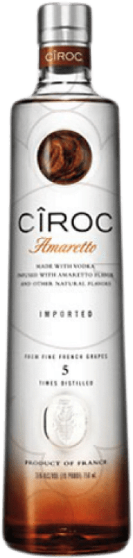 31,95 € Spedizione Gratuita | Vodka Cîroc Amaretto Francia Bottiglia 70 cl