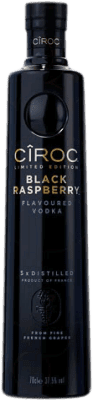 48,95 € Envio grátis | Vodca Cîroc Black Raspberry França Garrafa 70 cl