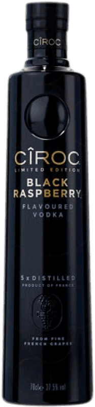 48,95 € Envio grátis | Vodca Cîroc Black Raspberry França Garrafa 70 cl