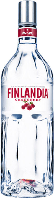 26,95 € Envío gratis | Vodka Finlandia Cranberry Finlandia Botella 1 L