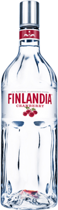27,95 € Envío gratis | Vodka Finlandia Finlandia 1 L Cranberry — Arándanos Rojos