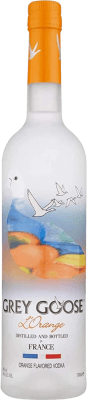 52,95 € Envio grátis | Vodka Grey Goose França 1 L Orange — Laranja
