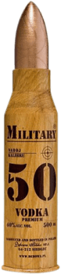 24,95 € 送料無料 | ウォッカ Military 50 ポーランド ボトル Medium 50 cl
