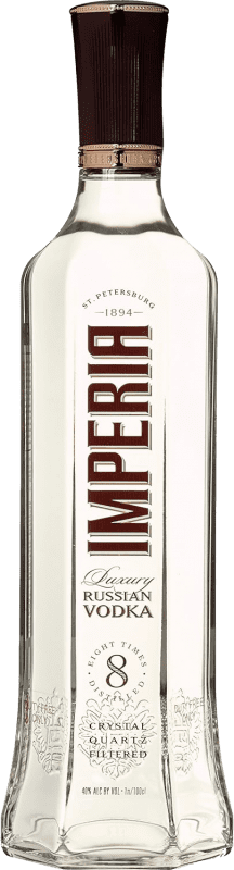 69,95 € Бесплатная доставка | Водка Russian Standard Imperia Luxury Российская Федерация бутылка 70 cl