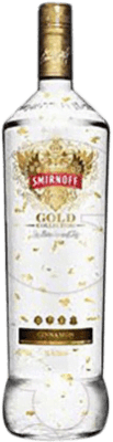 21,95 € Бесплатная доставка | Водка Smirnoff Gold Франция бутылка 1 L