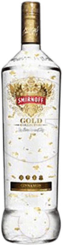 21,95 € Envío gratis | Vodka Smirnoff Gold Francia Botella 1 L