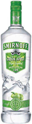 13,95 € Spedizione Gratuita | Vodka Smirnoff Green Apple Francia Bottiglia 1 L