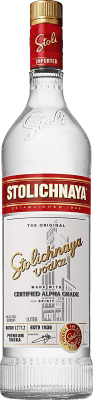 26,95 € 送料無料 | ウォッカ Stolichnaya ロシア連邦 1 L