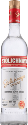 15,95 € 免费送货 | 伏特加 Stolichnaya 俄罗斯联邦 瓶子 70 cl