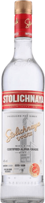 15,95 € Envio grátis | Vodka Stolichnaya Federação Russa 70 cl