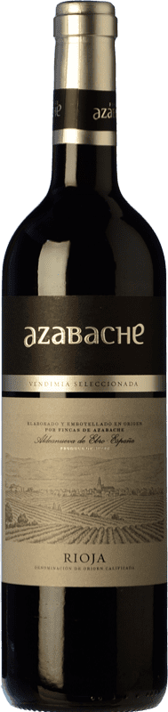 7,95 € Envio grátis | Vinho tinto Fincas de Azabache Vendimia Seleccionada Crianza D.O.Ca. Rioja La Rioja Espanha Garrafa 75 cl