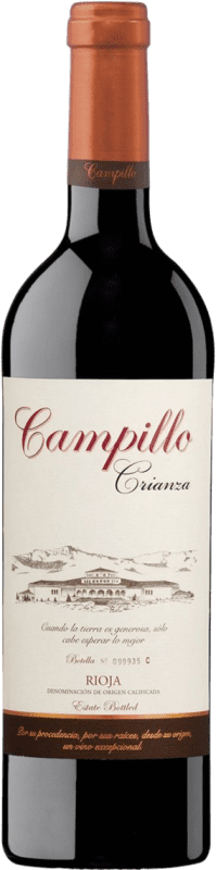 29,95 € Бесплатная доставка | Красное вино Campillo старения D.O.Ca. Rioja Ла-Риоха Испания Tempranillo бутылка Магнум 1,5 L
