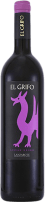 13,95 € 免费送货 | 红酒 El Grifo Colección 岁 D.O. Lanzarote 加那利群岛 西班牙 Listán Black 瓶子 75 cl