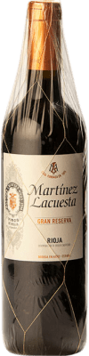 29,95 € Envoi gratuit | Vin rouge Martínez Lacuesta Grande Réserve D.O.Ca. Rioja La Rioja Espagne Tempranillo, Graciano, Mazuelo Bouteille 75 cl