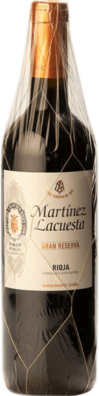 29,95 € Envío gratis | Vino tinto Martínez Lacuesta Gran Reserva D.O.Ca. Rioja La Rioja España Tempranillo, Graciano, Mazuelo Botella 75 cl