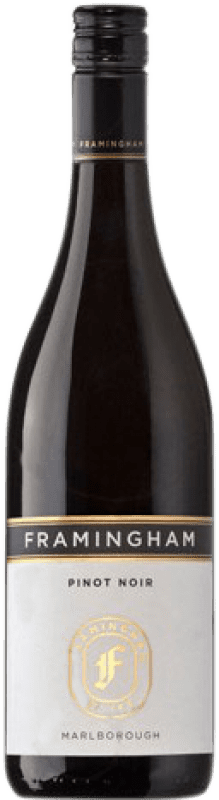 24,95 € 免费送货 | 红酒 Framingham 岁 新西兰 Pinot Black 瓶子 75 cl