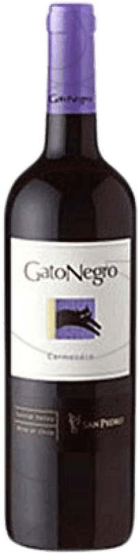 8,95 € Free Shipping | Red Wine Gato Negro Chile Carmenère 75 cl